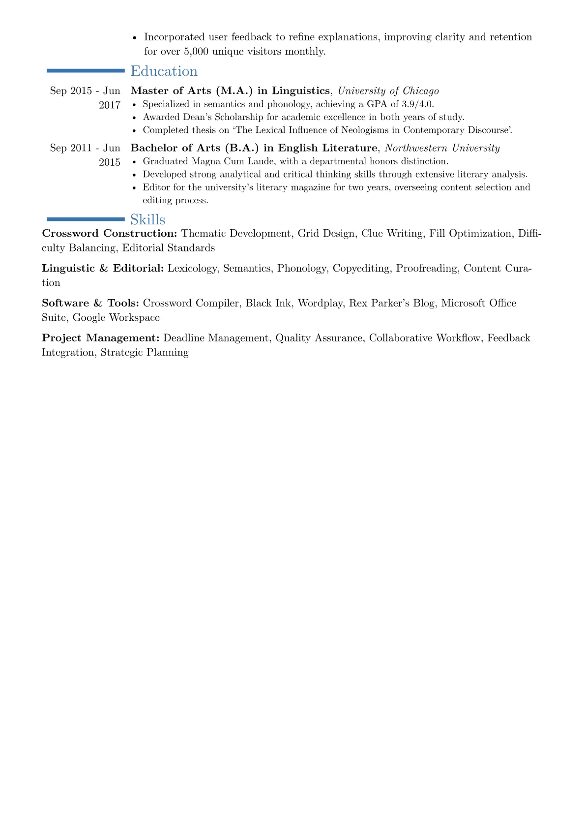 Career changer version - Page 2