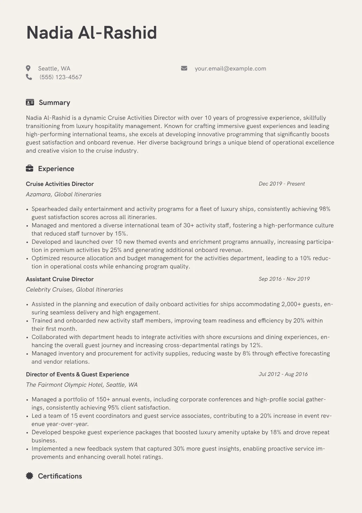 Career changer version - Page 1