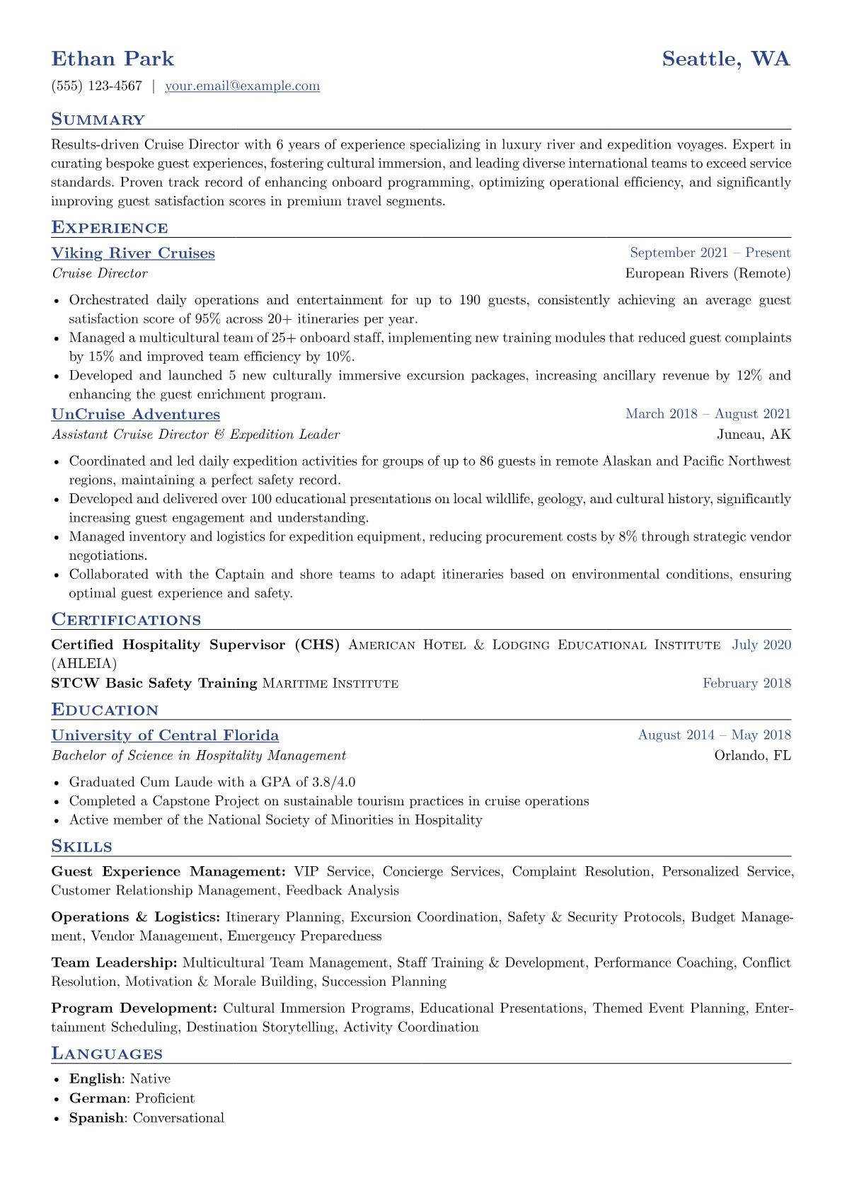 Luxury & Expedition version - Page 1