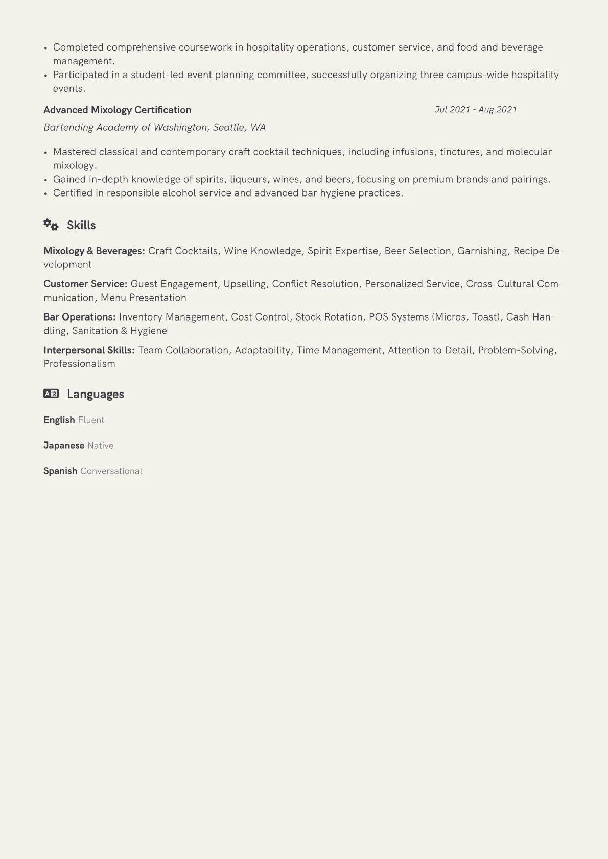 Mixology & Beverages version - Page 2