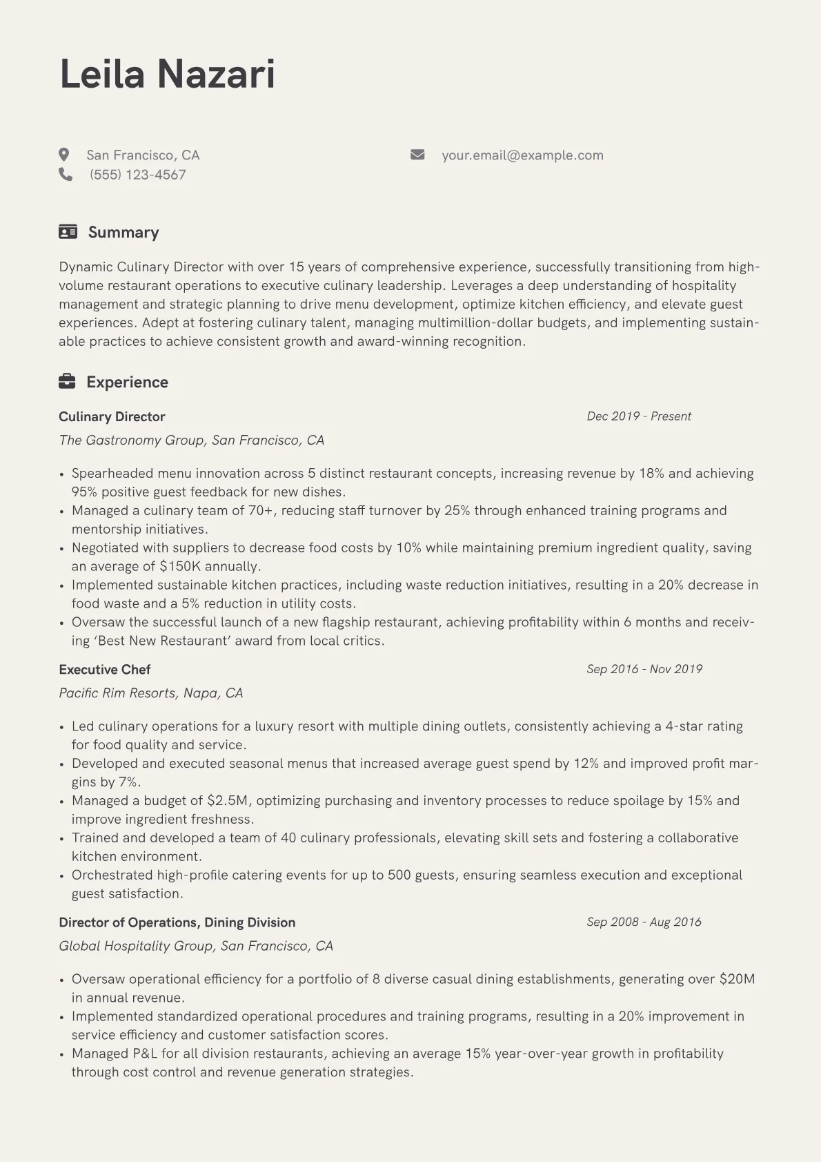 Career changer version - Page 1