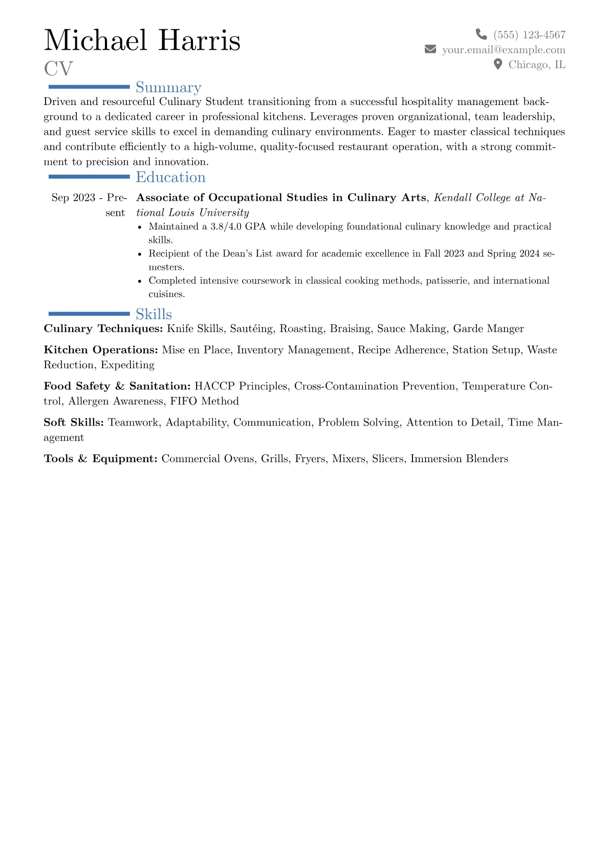 Career changer version - Page 1