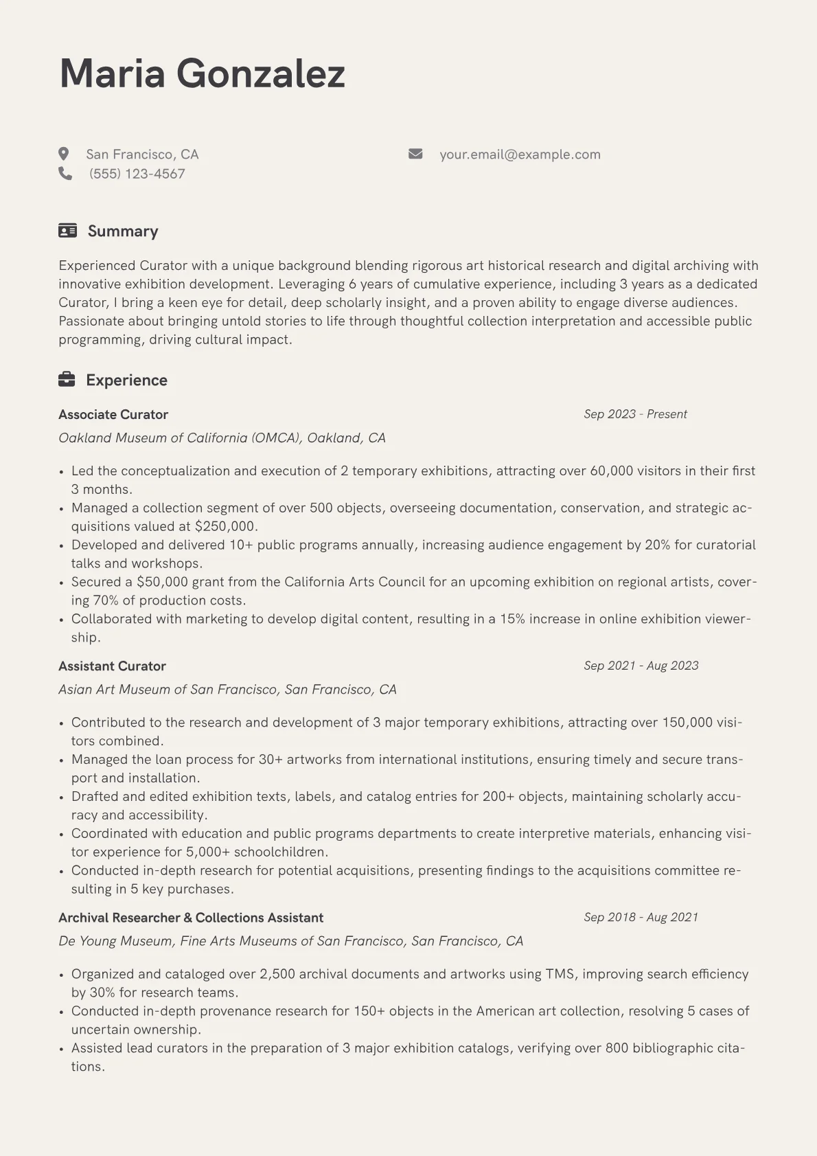 Career changer version - Page 1