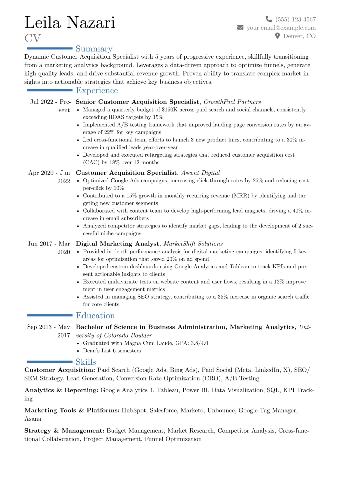 Career changer version - Page 1