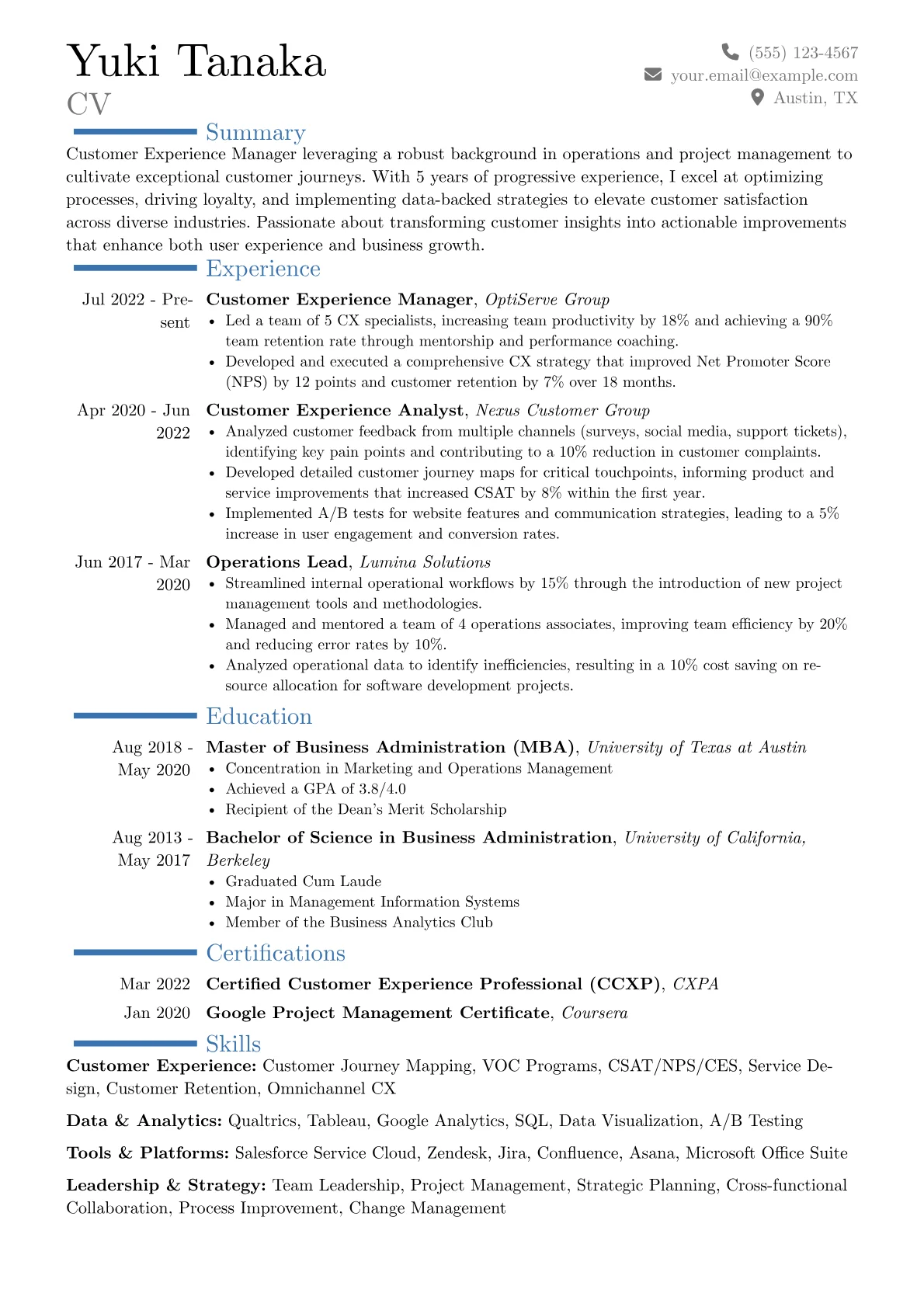Career changer version - Page 1