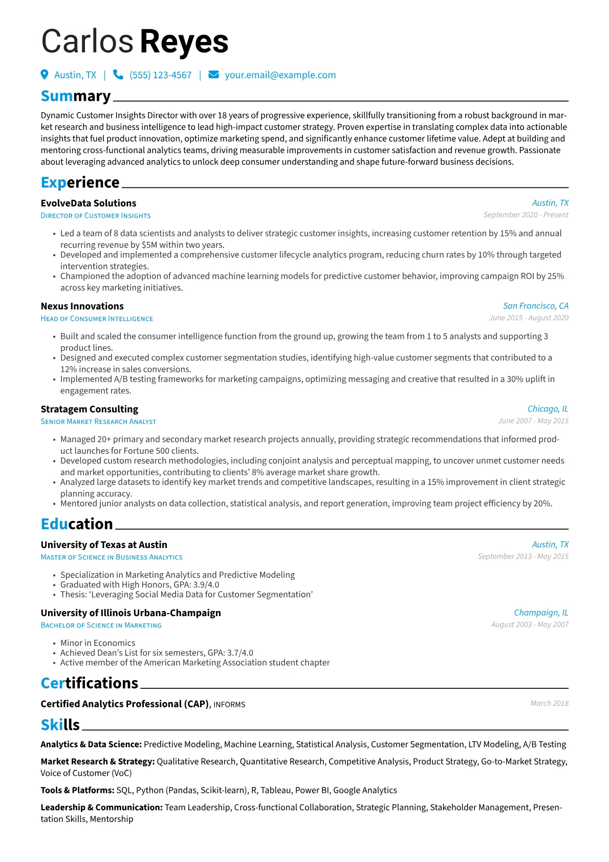 Career changer version - Page 1