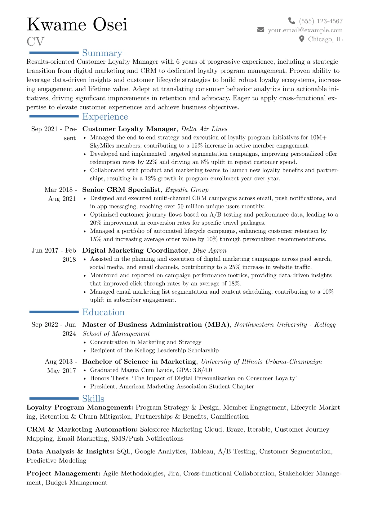 Career changer version - Page 1