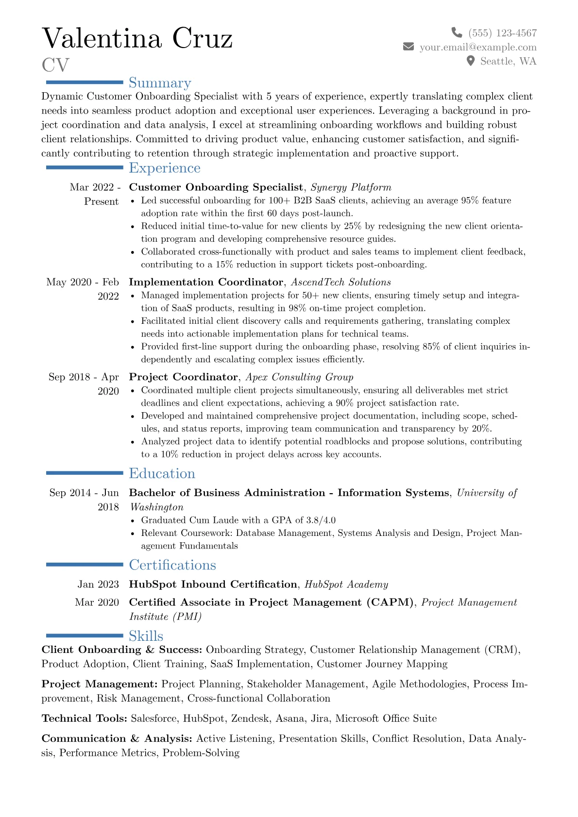 Career changer version - Page 1