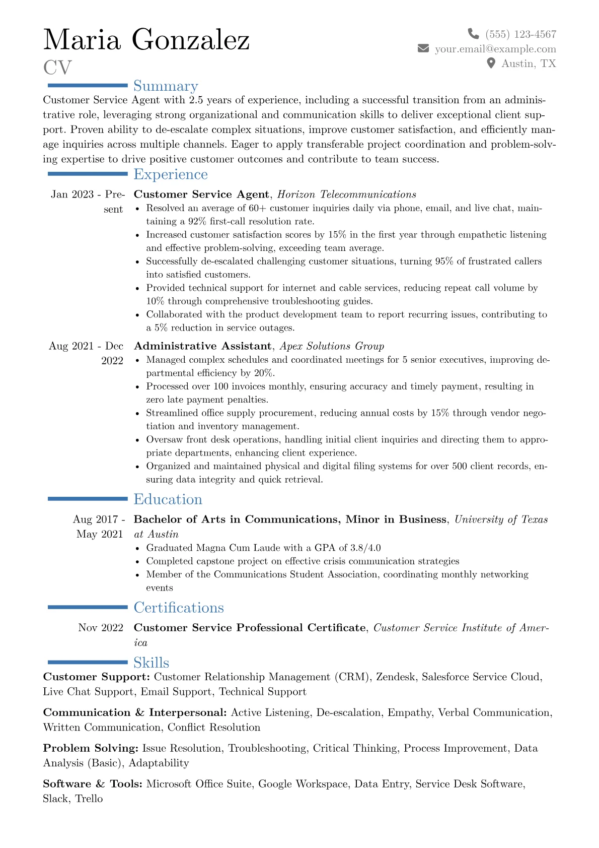 Career changer version - Page 1