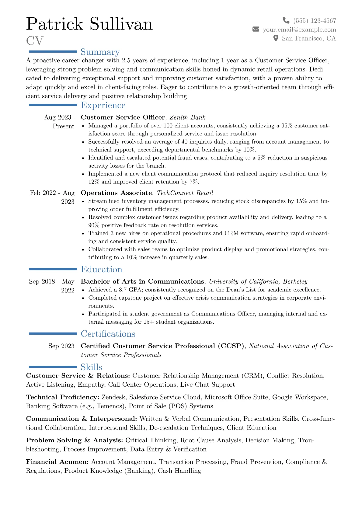 Career changer version - Page 1