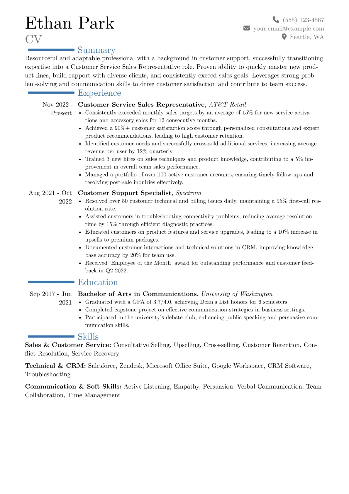 Career changer version - Page 1