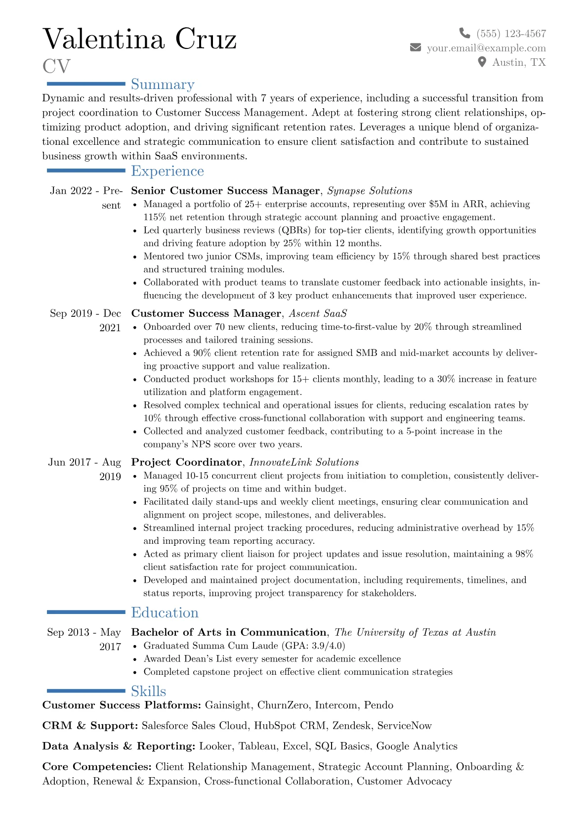 Career changer version - Page 1