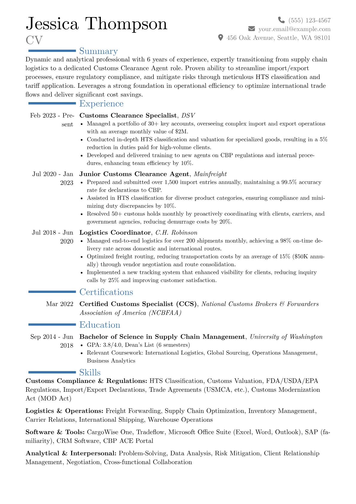 Career changer version - Page 1