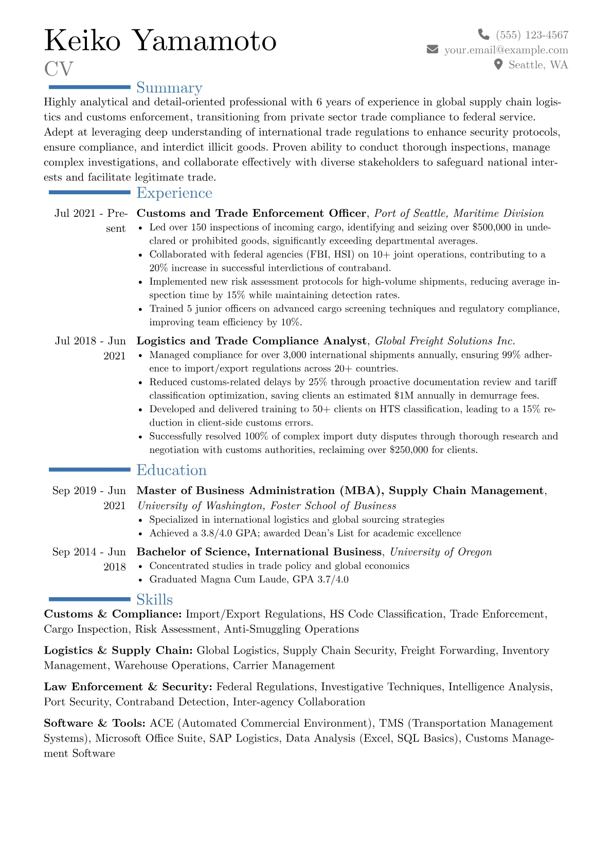Career changer version - Page 1