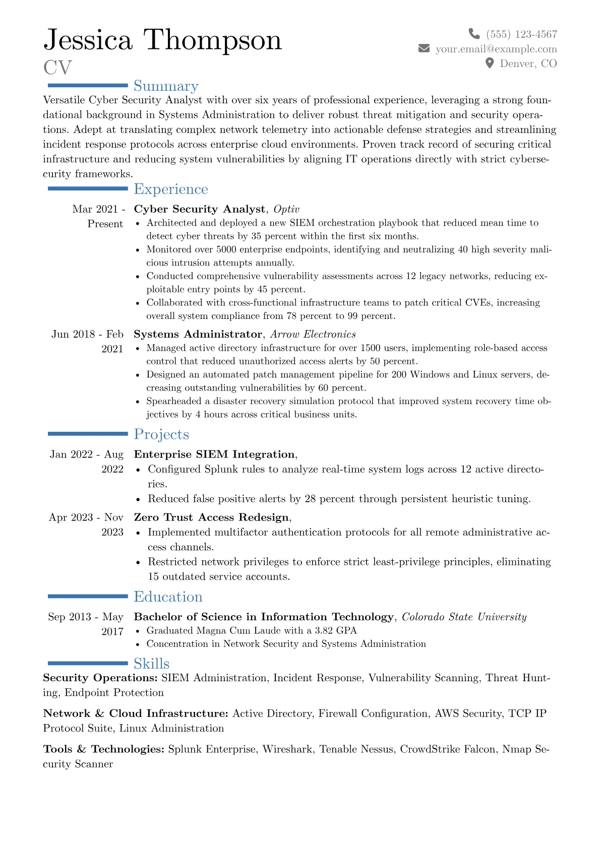 Career changer version - Page 1