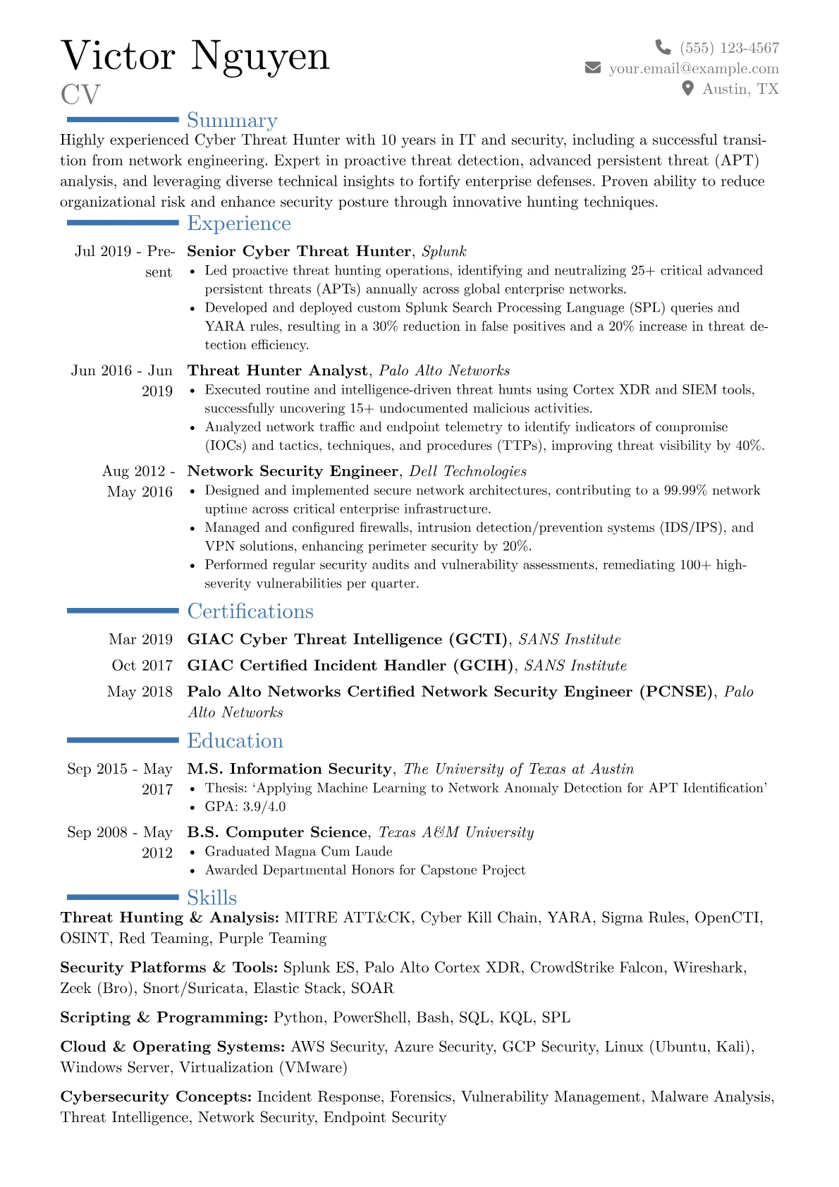 Career changer version - Page 1