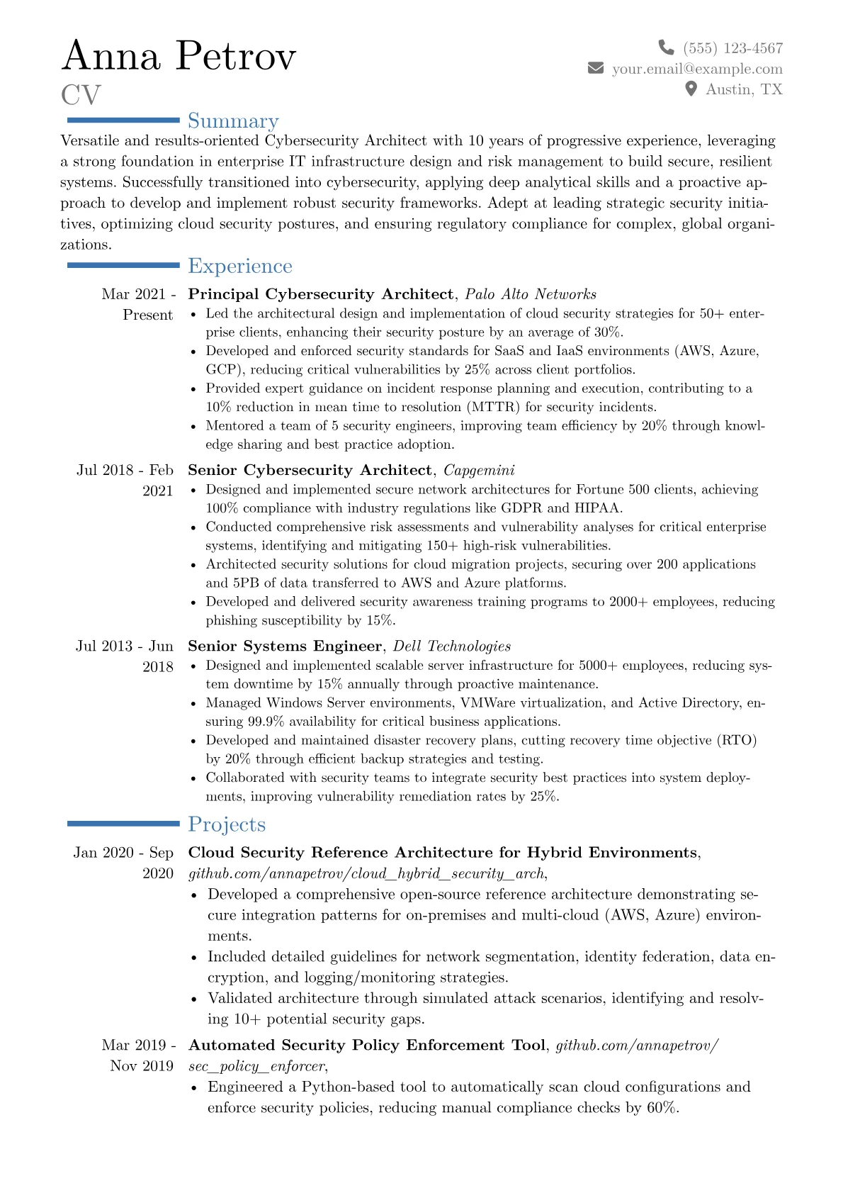 Career changer version - Page 1
