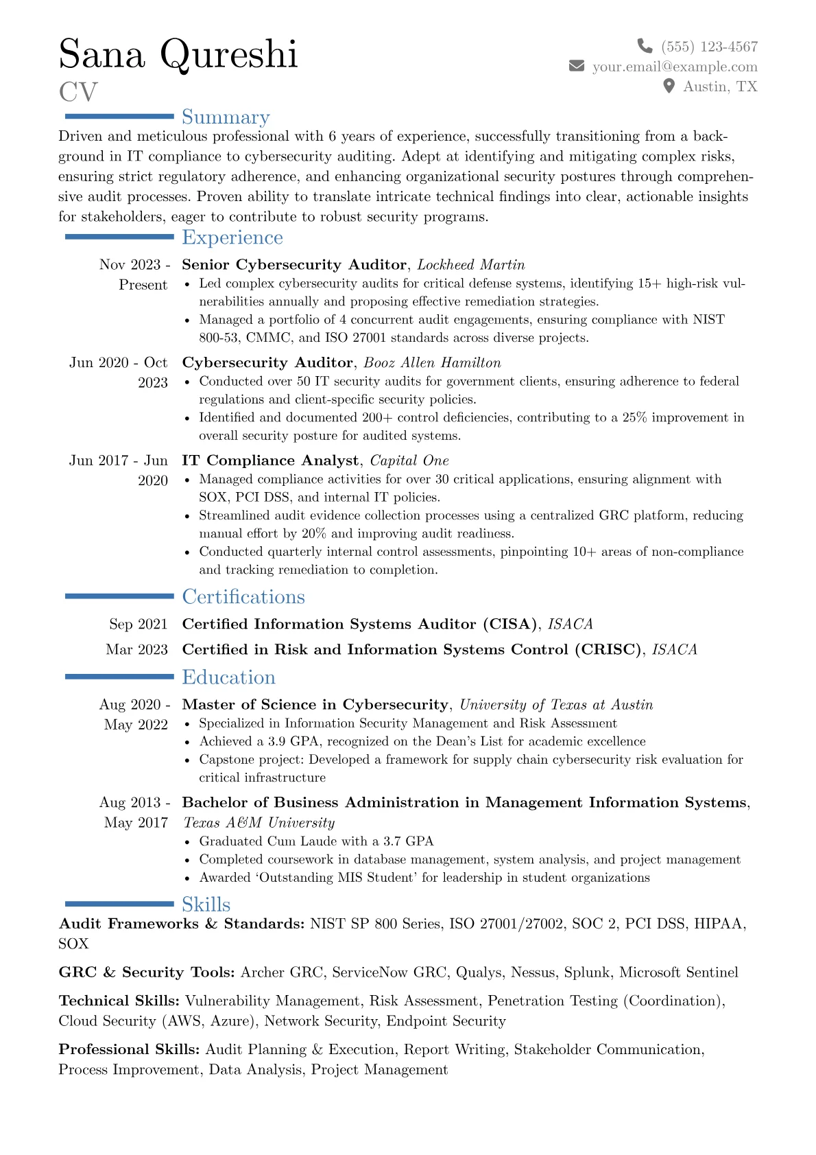 Career changer version - Page 1