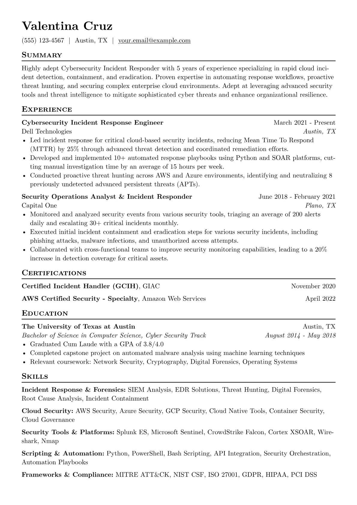 Cloud & Automation Focused version - Page 1