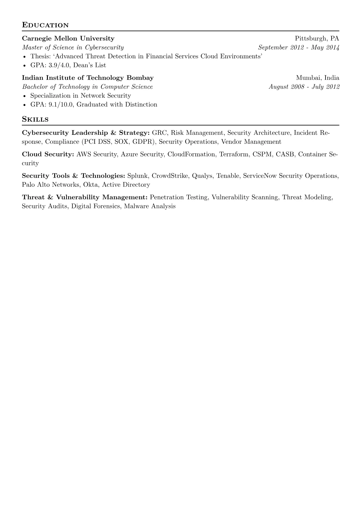Cybersecurity Manager version - Page 2