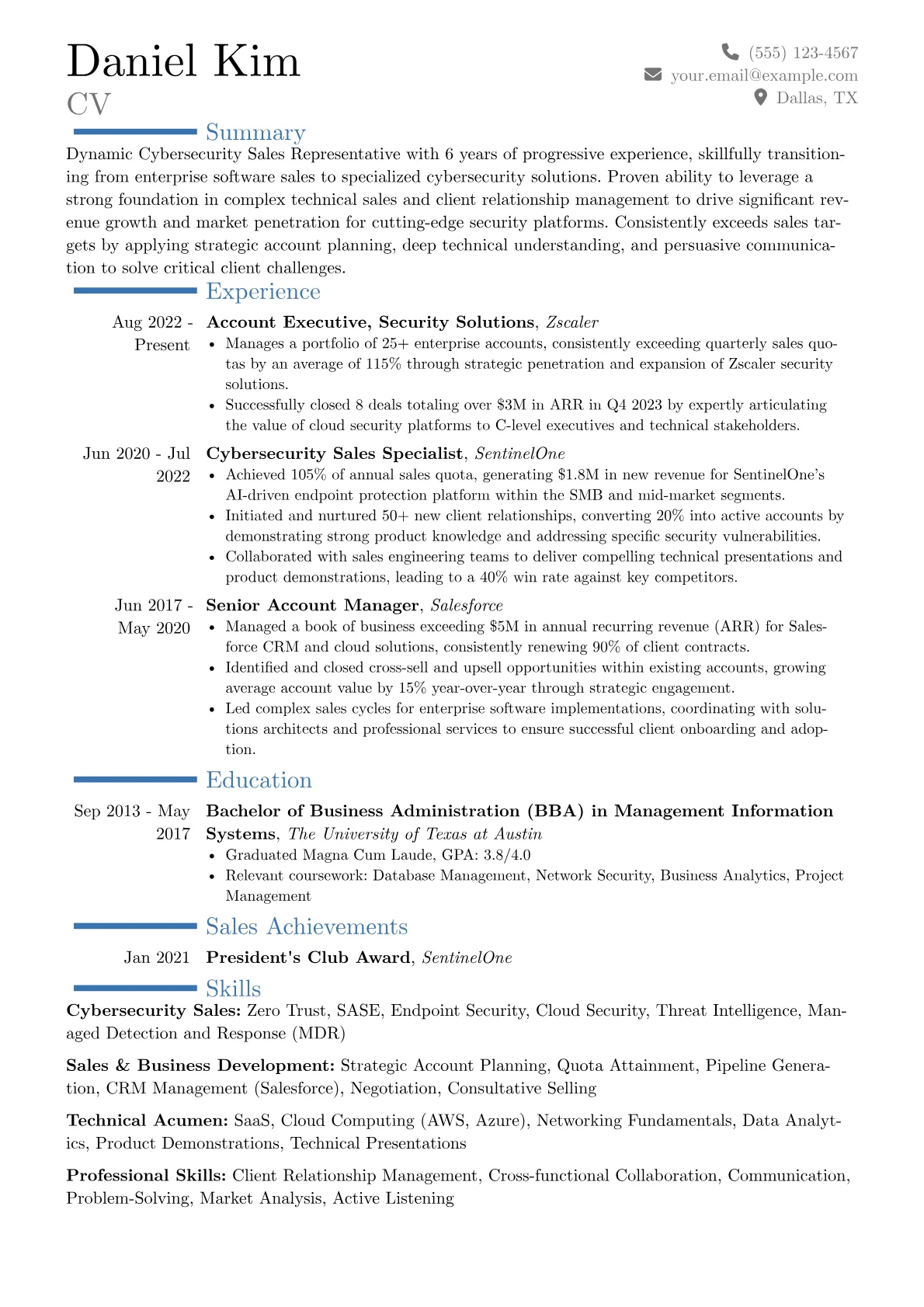 Career changer version - Page 1