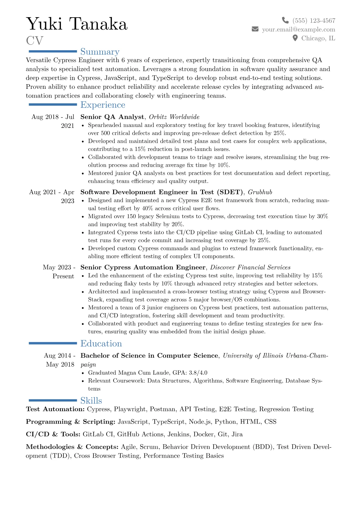 Career changer version - Page 1