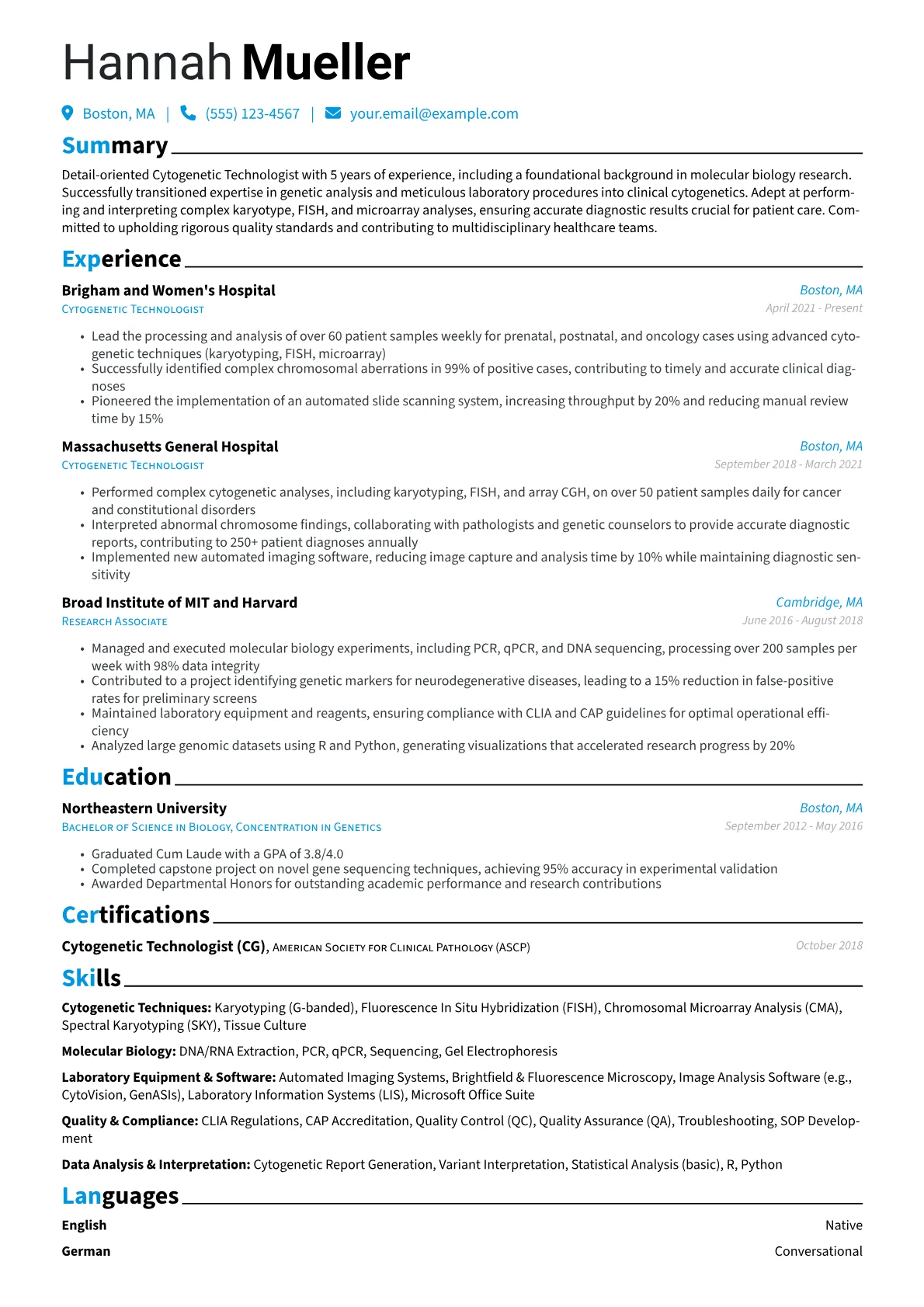 Career changer version - Page 1