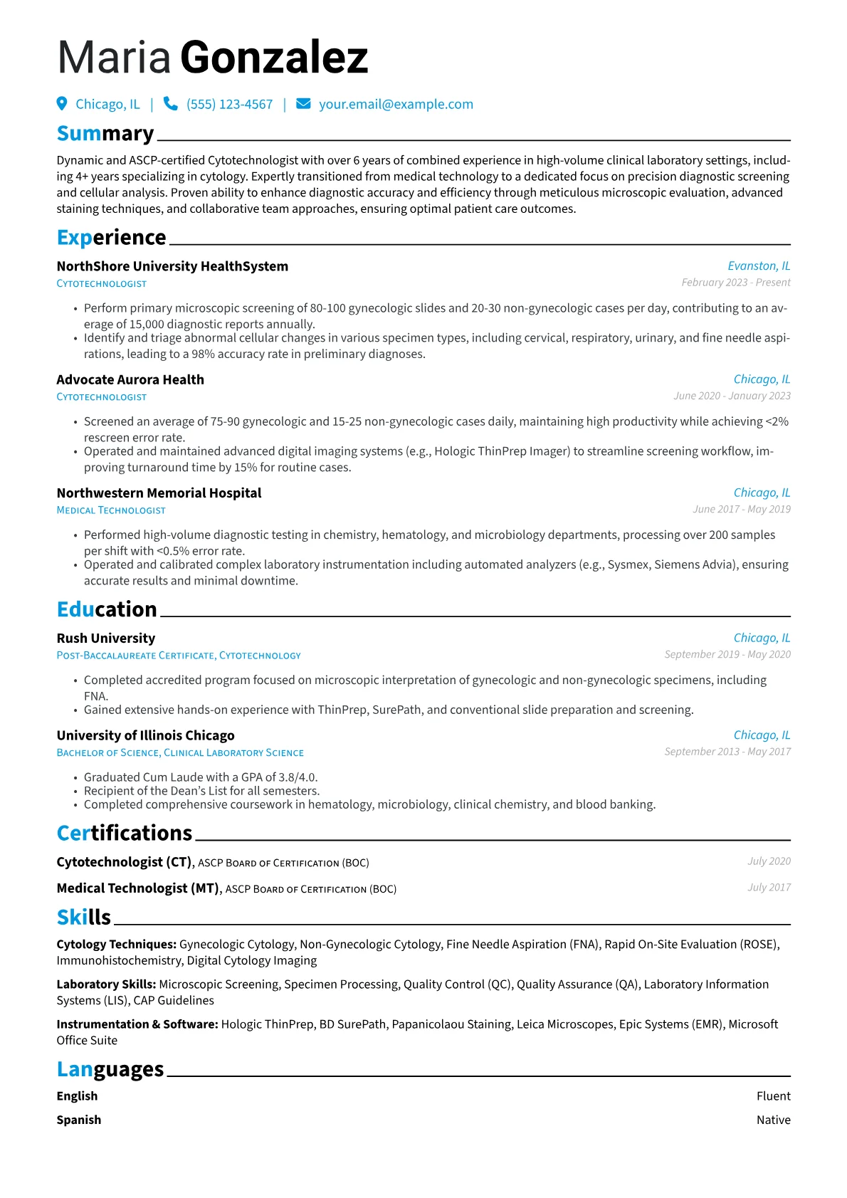 Career changer version - Page 1