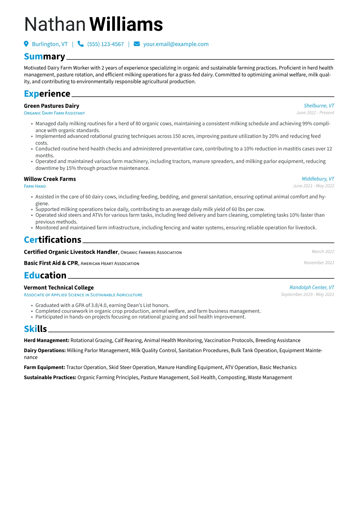 Organic Dairy Farm version - Page 1