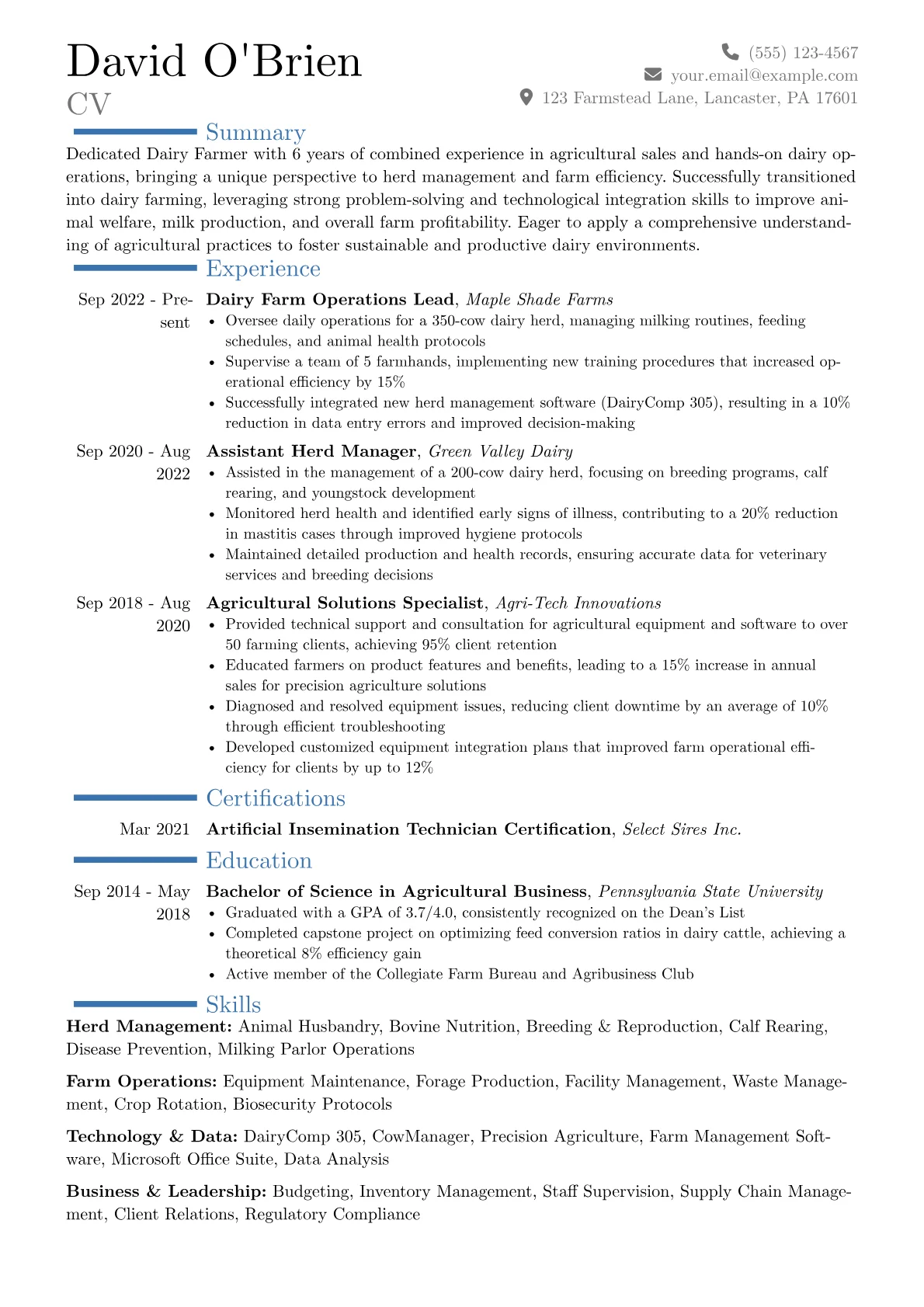 Career changer version - Page 1
