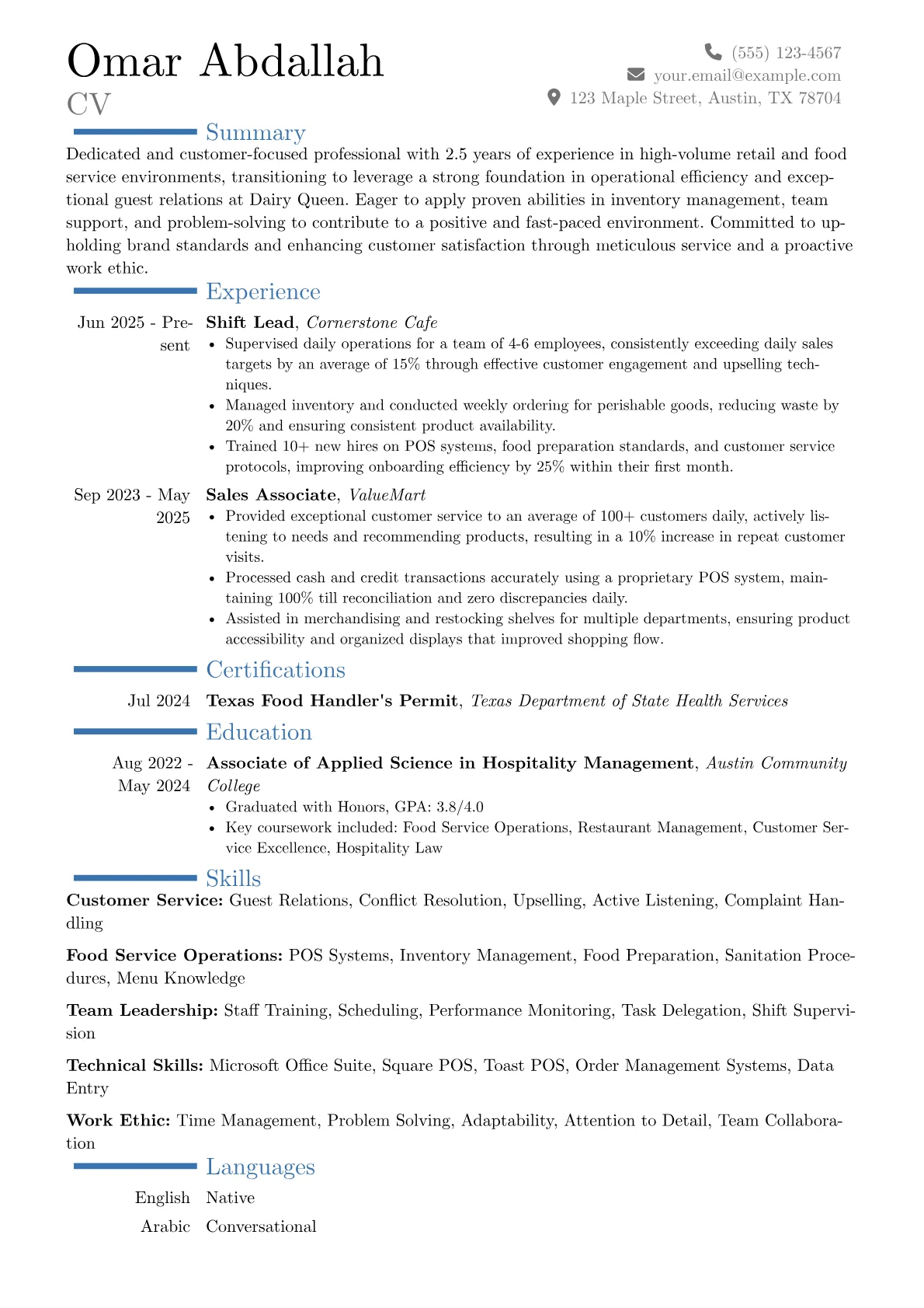 Career changer version - Page 1
