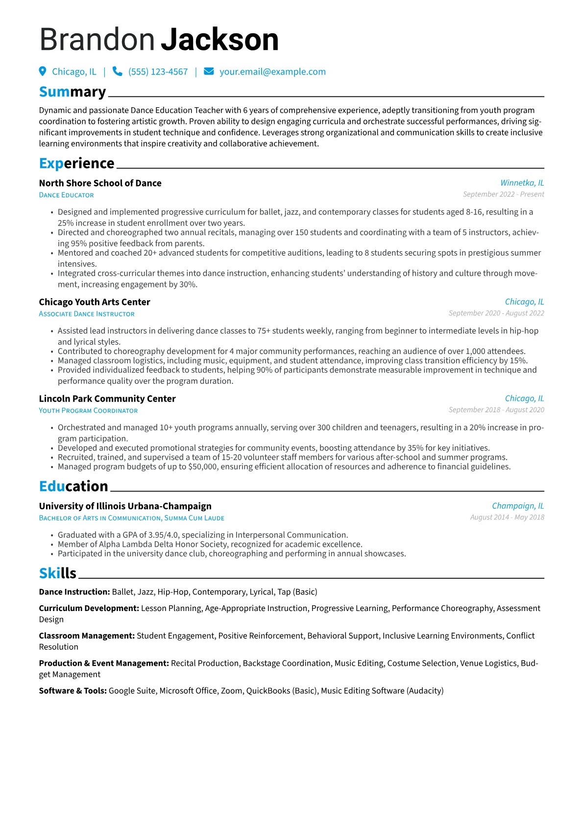 Career changer version - Page 1