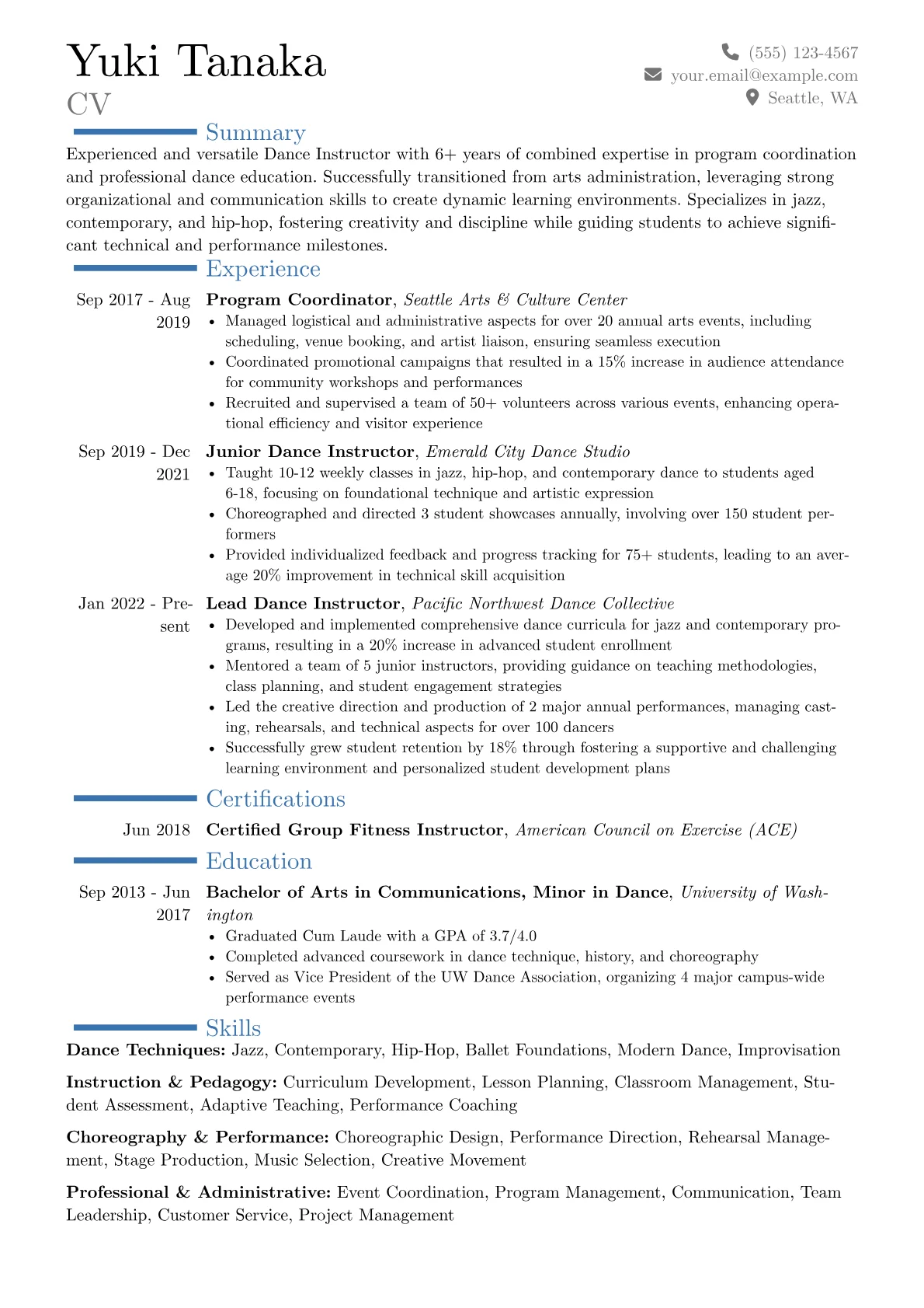 Career changer version - Page 1