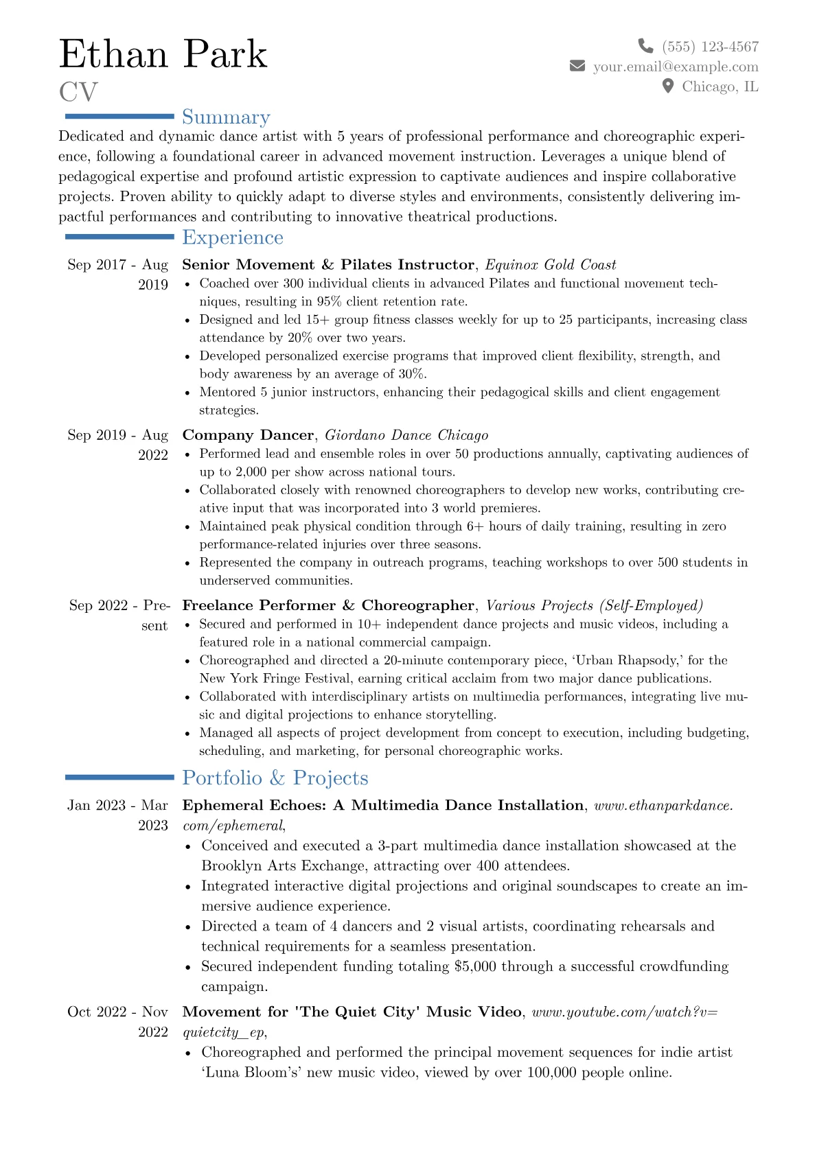 Career changer version - Page 1