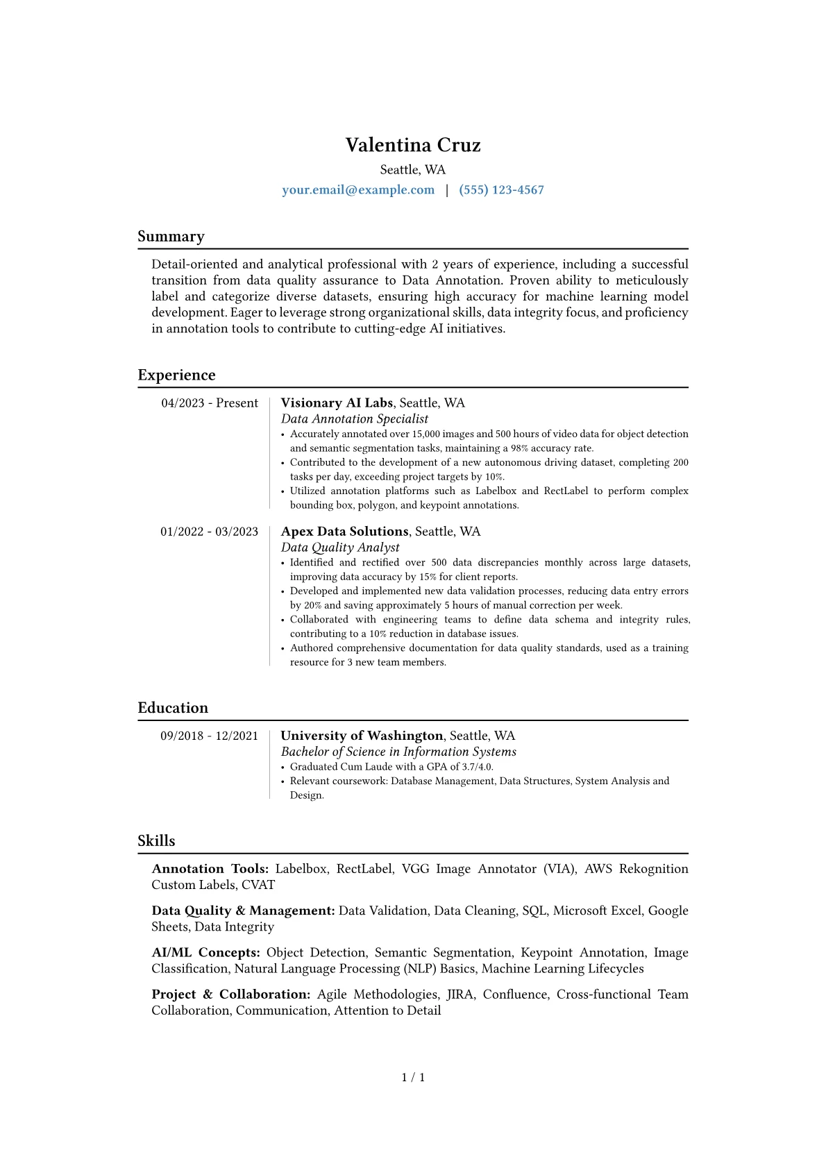 Career changer version - Page 1