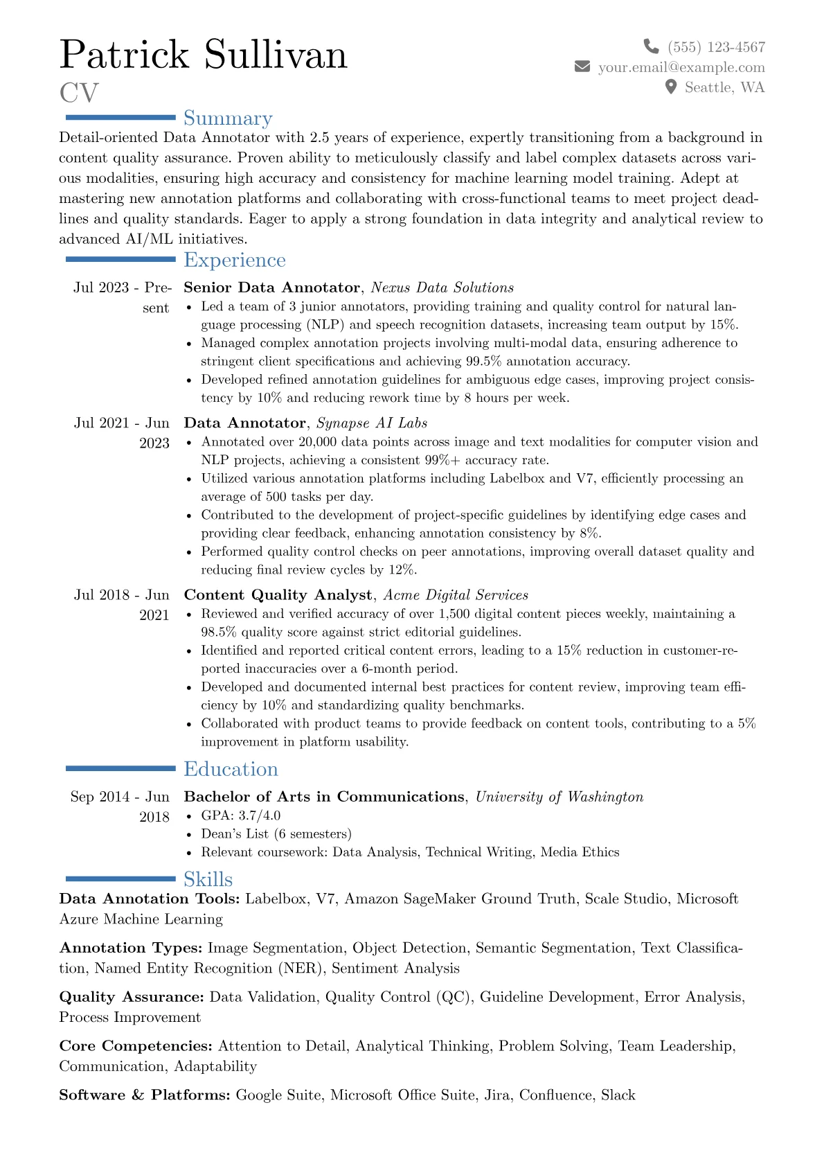 Career changer version - Page 1