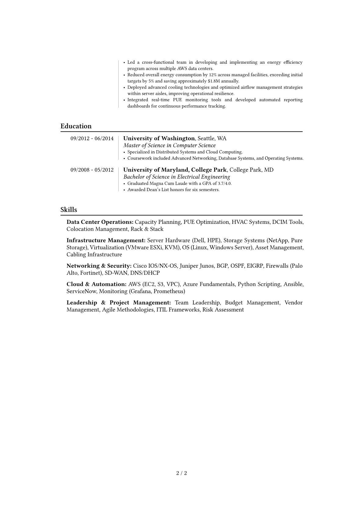 Career changer version - Page 2