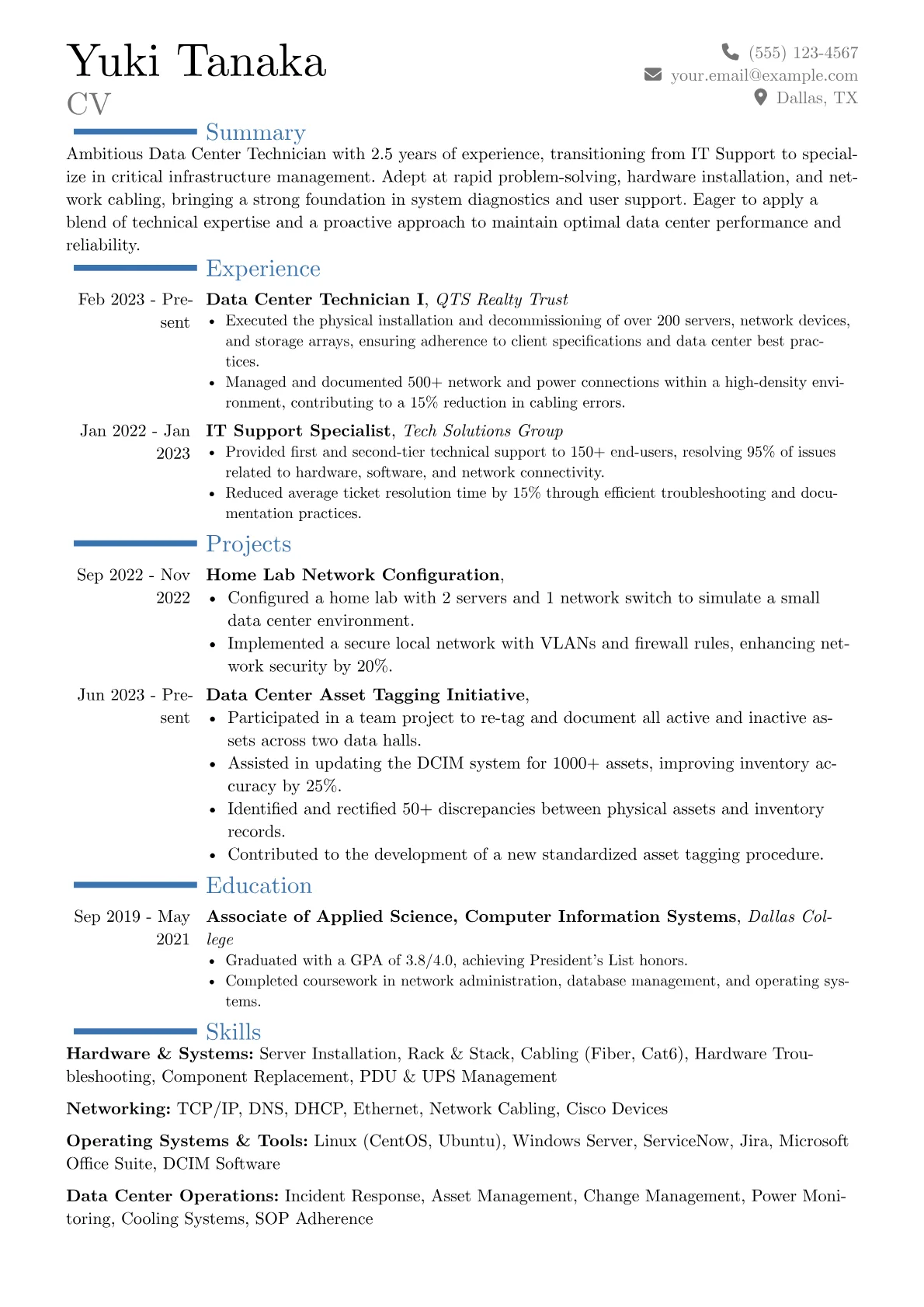 Career changer version - Page 1