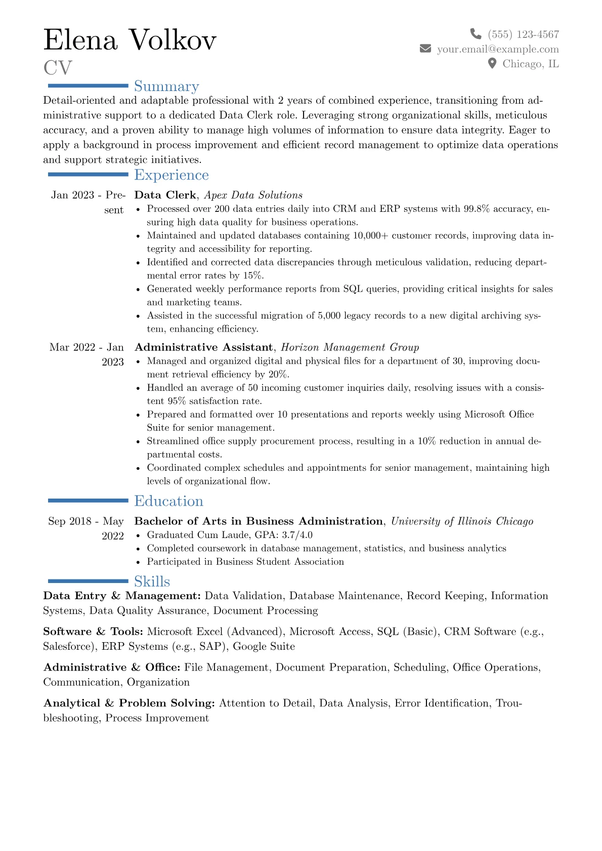Career changer version - Page 1