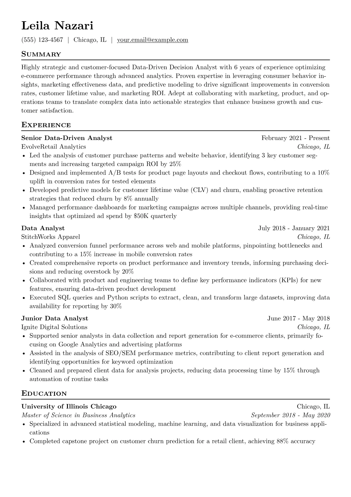 e-commerce focus version - Page 1