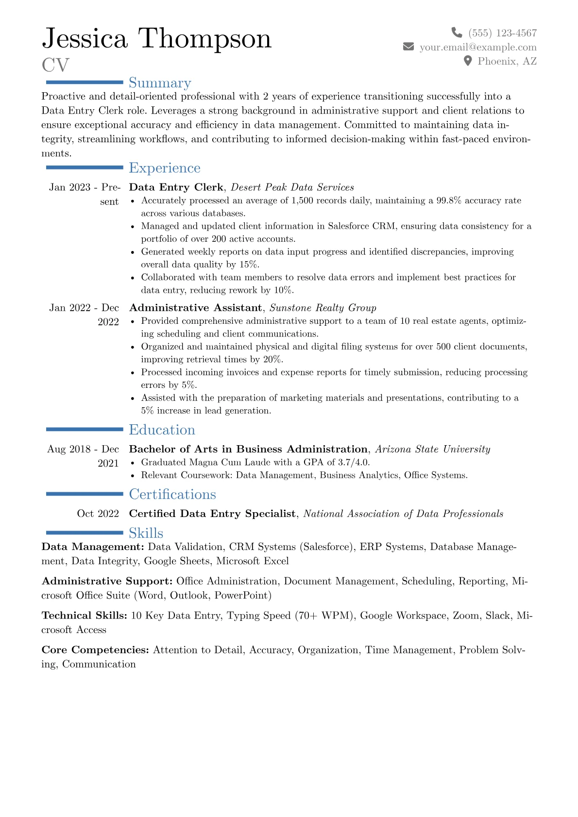Career changer version - Page 1
