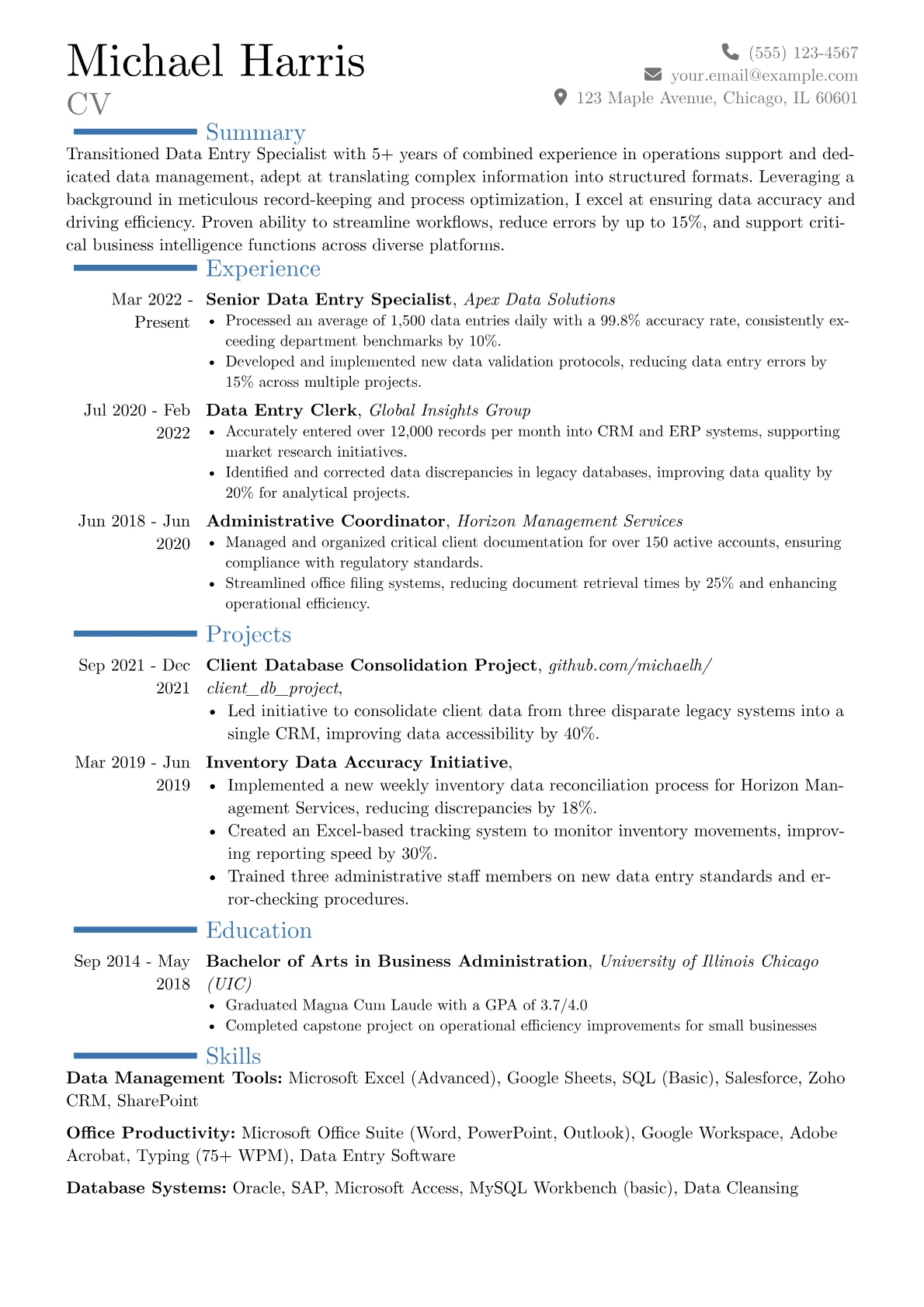 Career changer version - Page 1