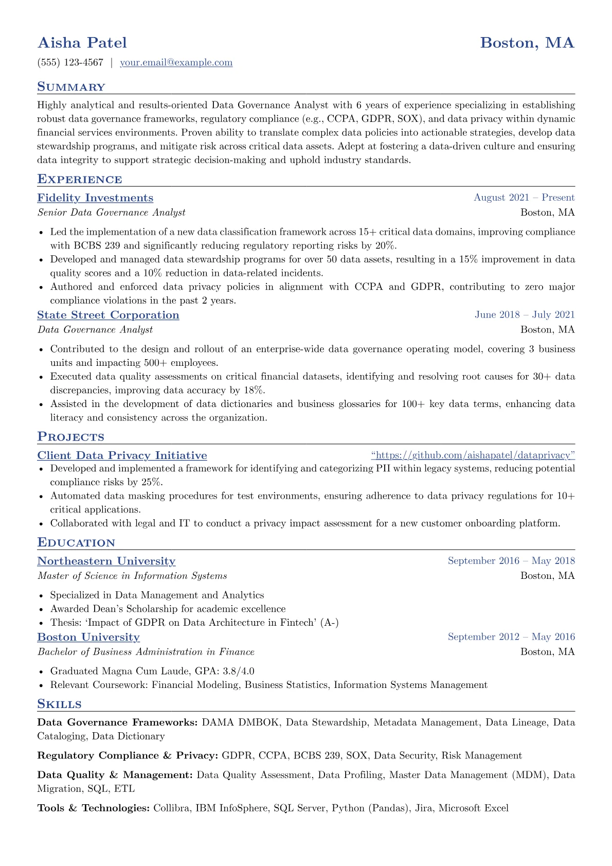 Financial Services version - Page 1