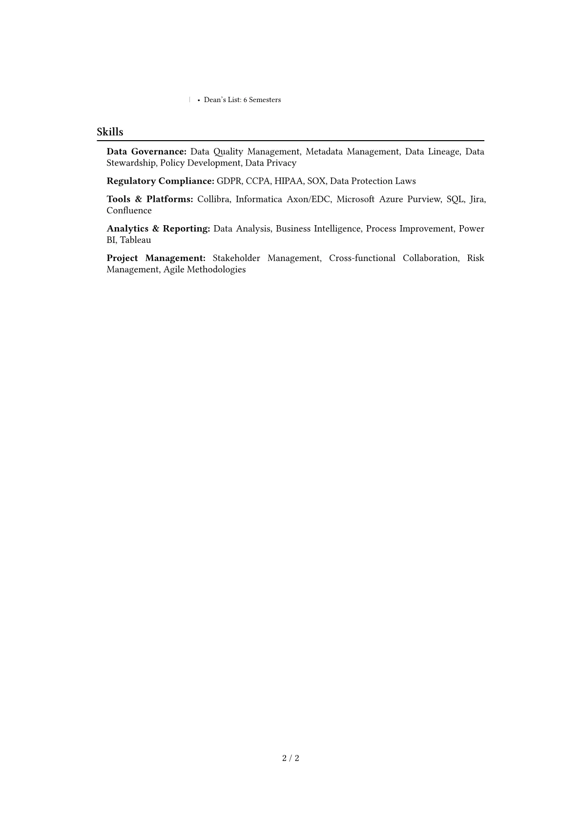 Career changer version - Page 2
