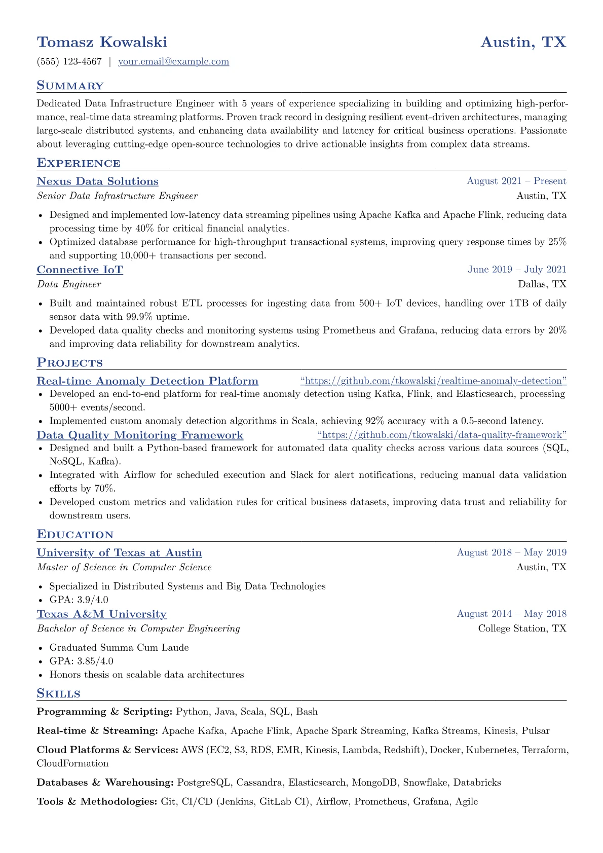Real-time Streaming version - Page 1