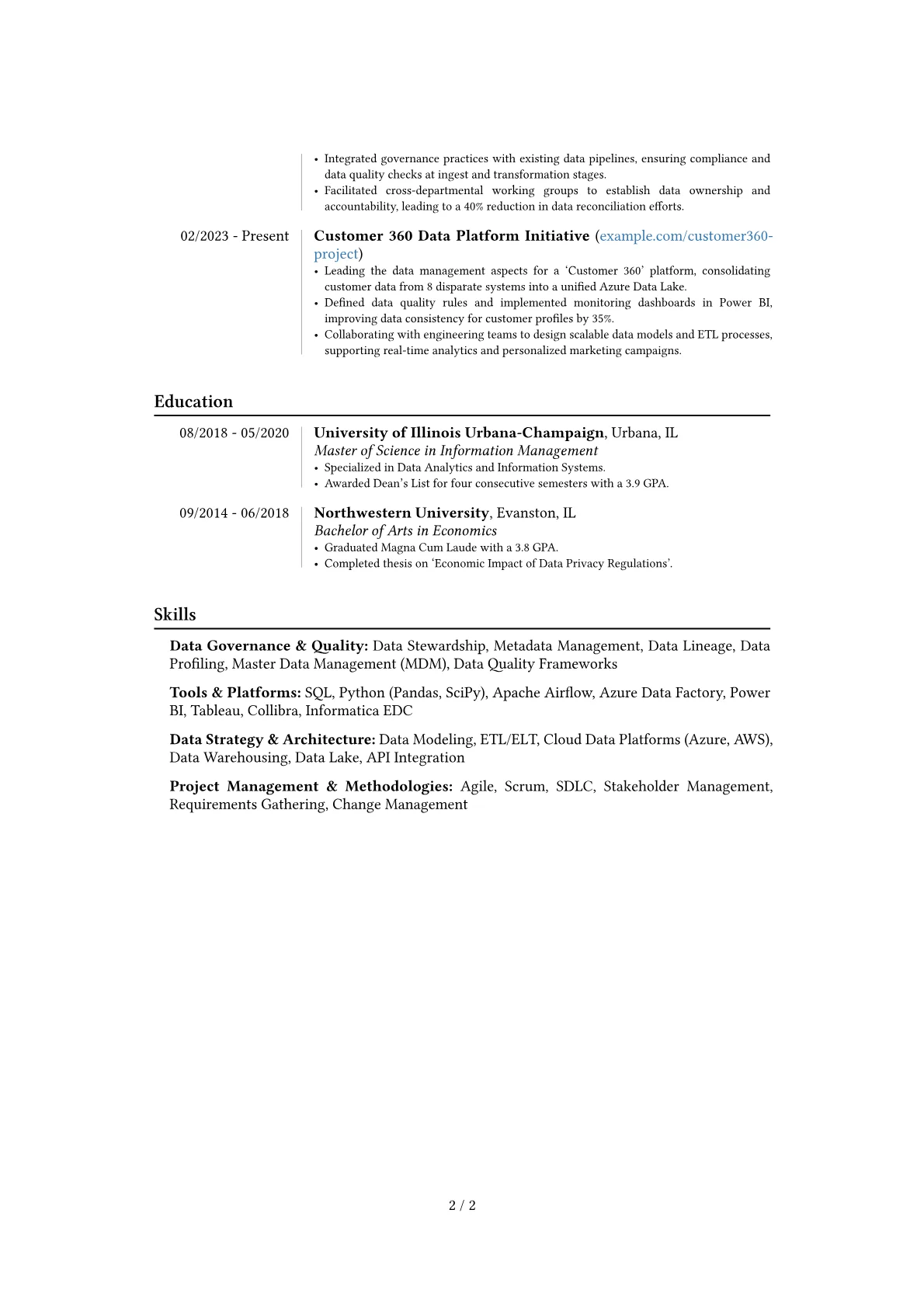 Career changer version - Page 2