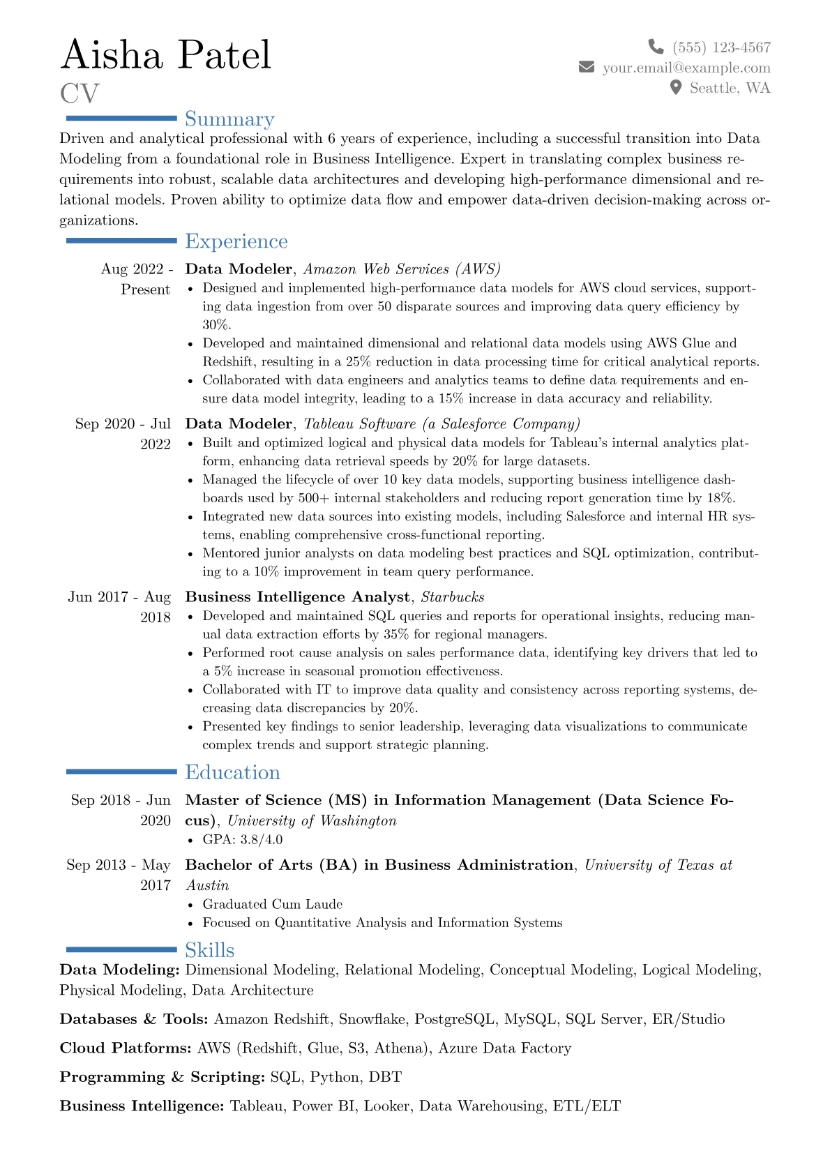 Career changer version - Page 1