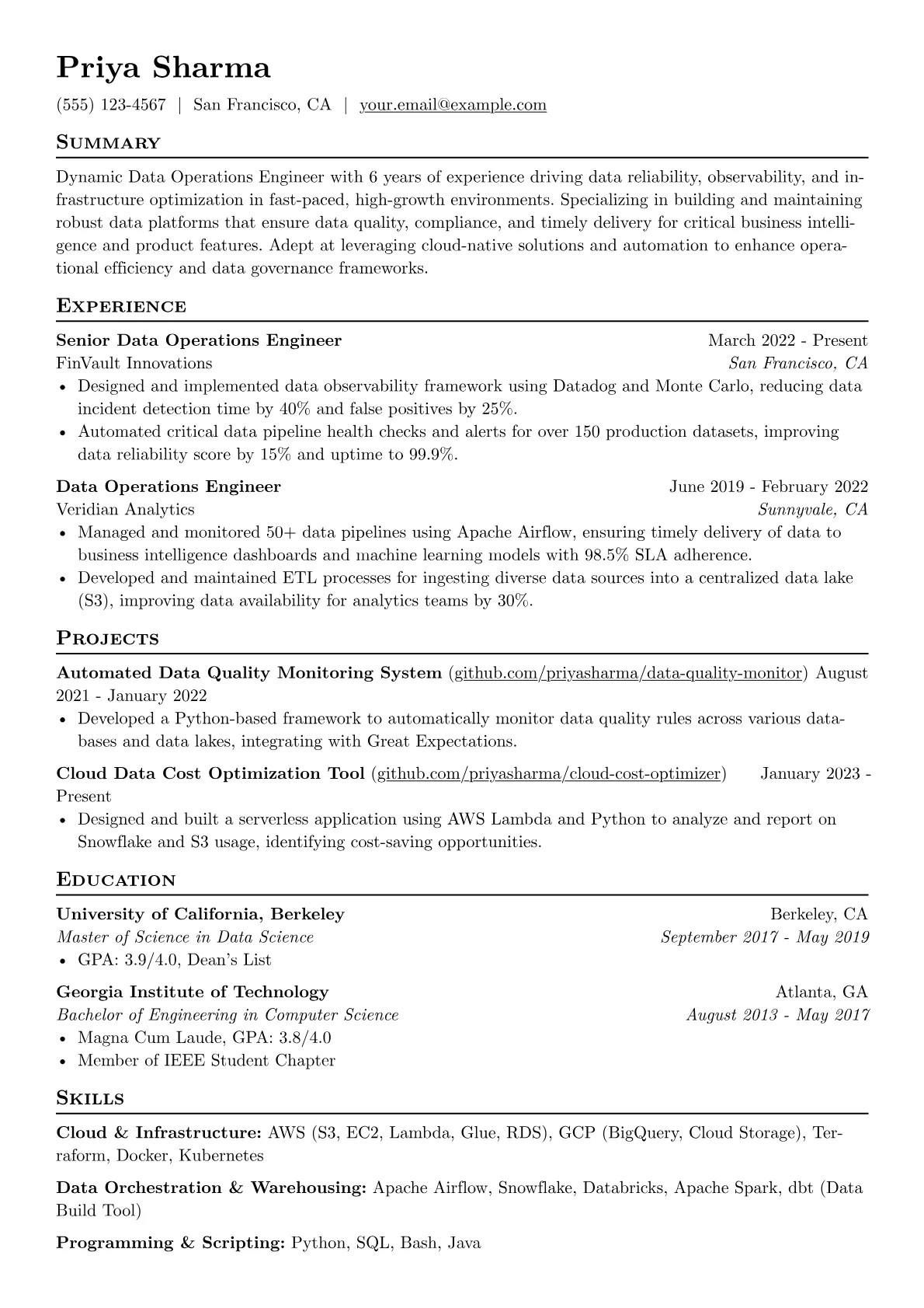 FinTech Data version - Page 1