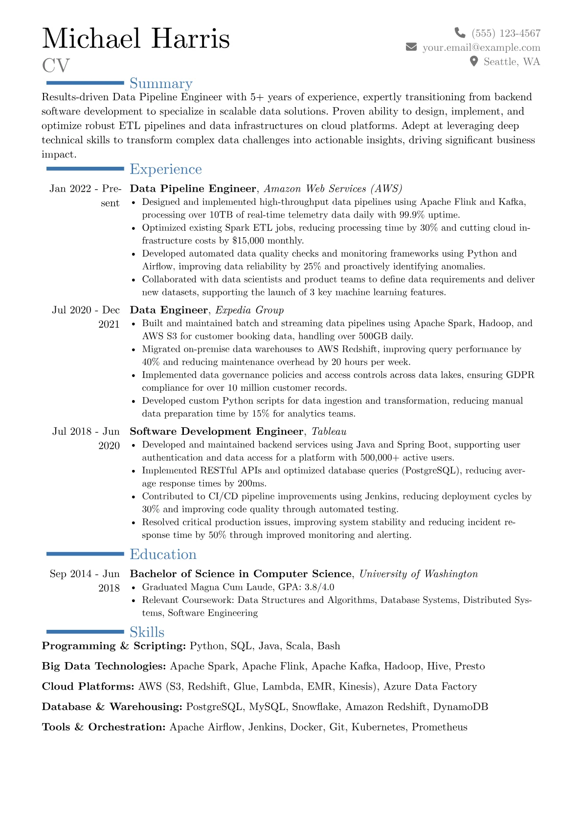 Career changer version - Page 1