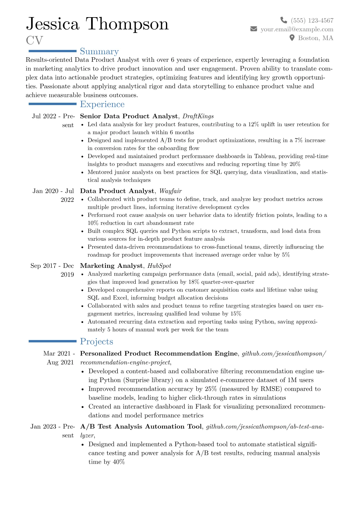 Career changer version - Page 1